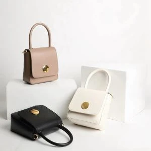 খাঁটি চামড়ার কাঁধের ব্যাগ